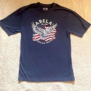Cabelas men’s graphic t shirt size S